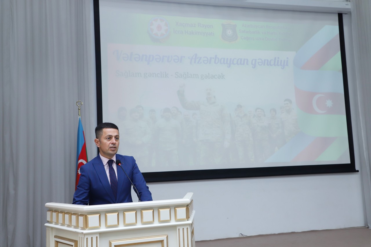 Dövlət Xidməti Xaçmazda gənclər üçün tədbirlər keçirdi - FOTOLAR